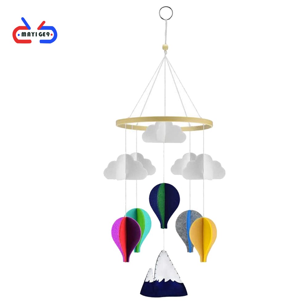 hanging clouds nursery