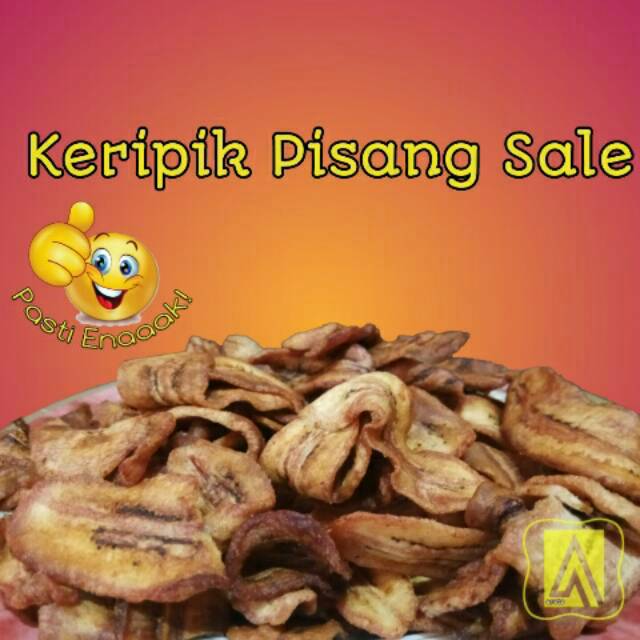 

Cemilan Keripik Pisang Sale Banana Snack Chips Banana (AMJ007)