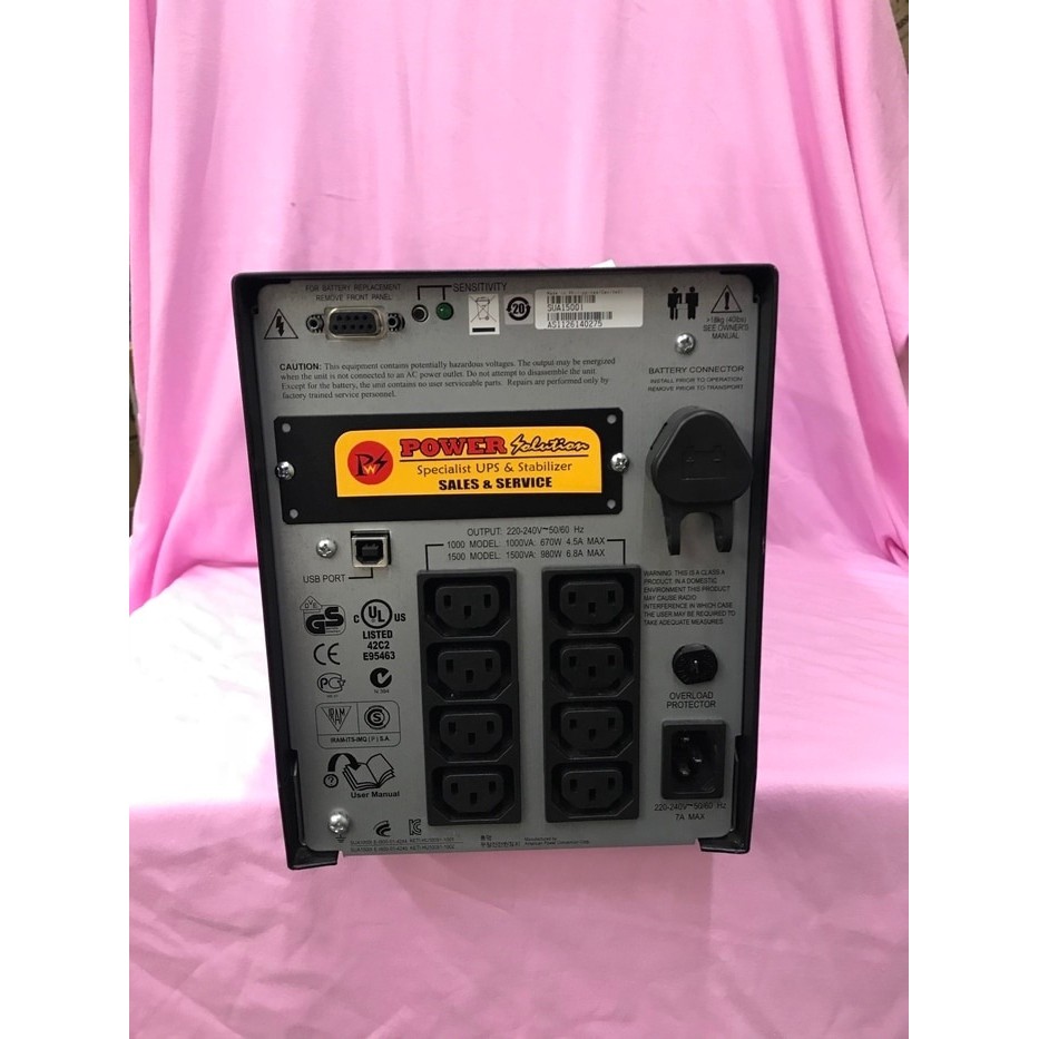 Smart Ups Apc sua1500i Ups Apc Sua1500i