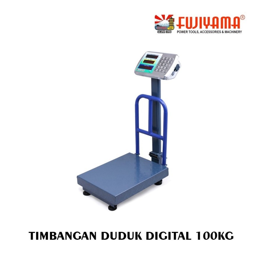 Timbangan Barang Digital 100kg FUJIYAMA Timbangan Lantai Digital 100Kg