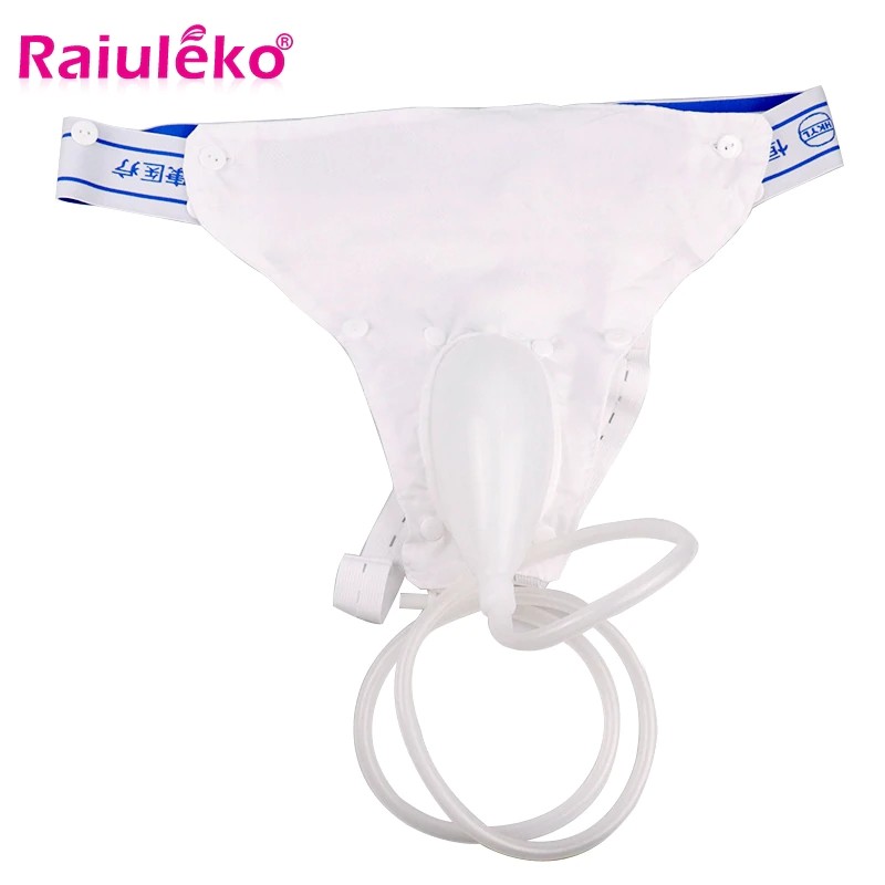 PRODUK IMPORT Female/male urine bag urine collection set with special briefs Silicone urinal bag