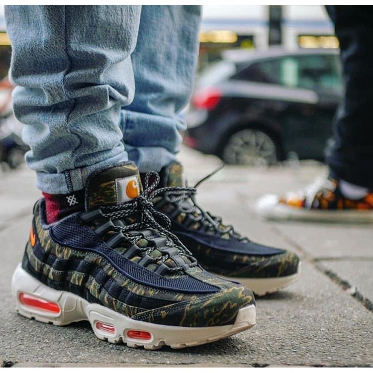 Nike Air Max 95 x Carhartt WIP "Tiger Camo" perfect kicks BNIB