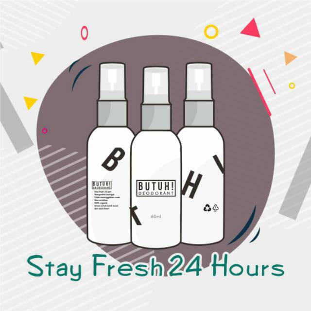 BUTUH DEODORANT TERMURAH/ BUTUH DEODORANT TERBARU / DEODORANT ATASI BAU KETIAK