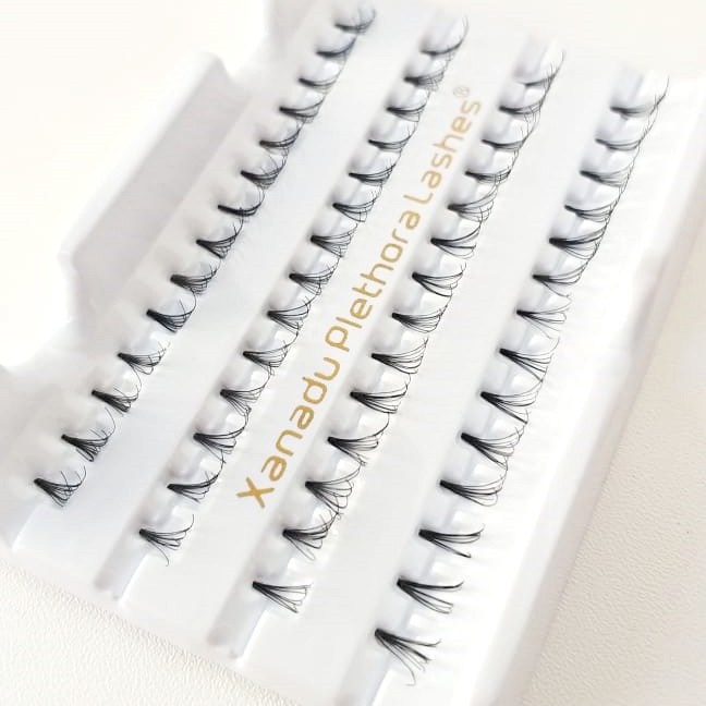 [ Knotfree EXTRA CURLY SHORT ] - Bulu Mata Tanam Lentik - Individual - Xanadu Plethora Lashes