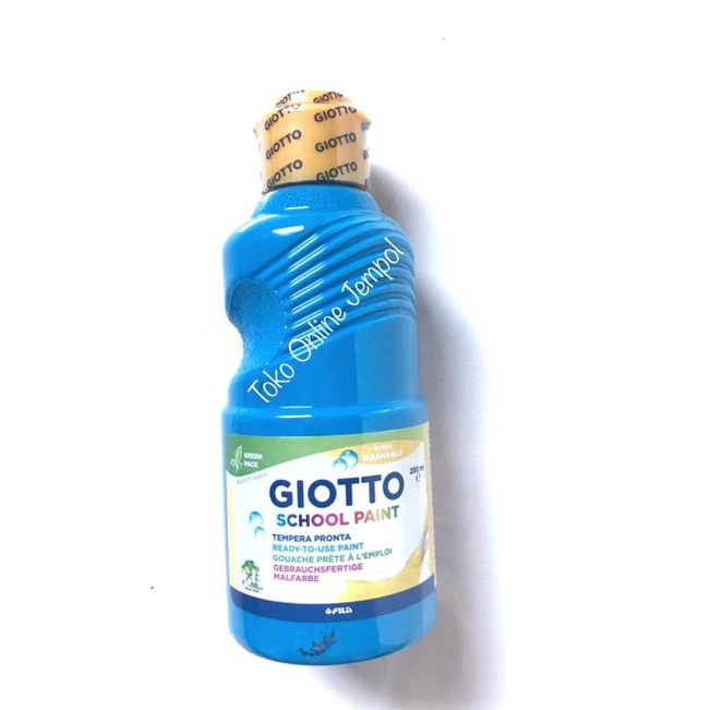 

۞ 250ml Washable Paint Cat Air School Paint GIOTTO 5308xx ATK0950GT - Cokelat ✭