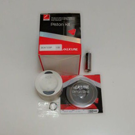 PISTON SEHER KIT PAKET BEAT POP BEAT ESP STREET ECO FI INJEKSI UKURAN 100 MLKUNI