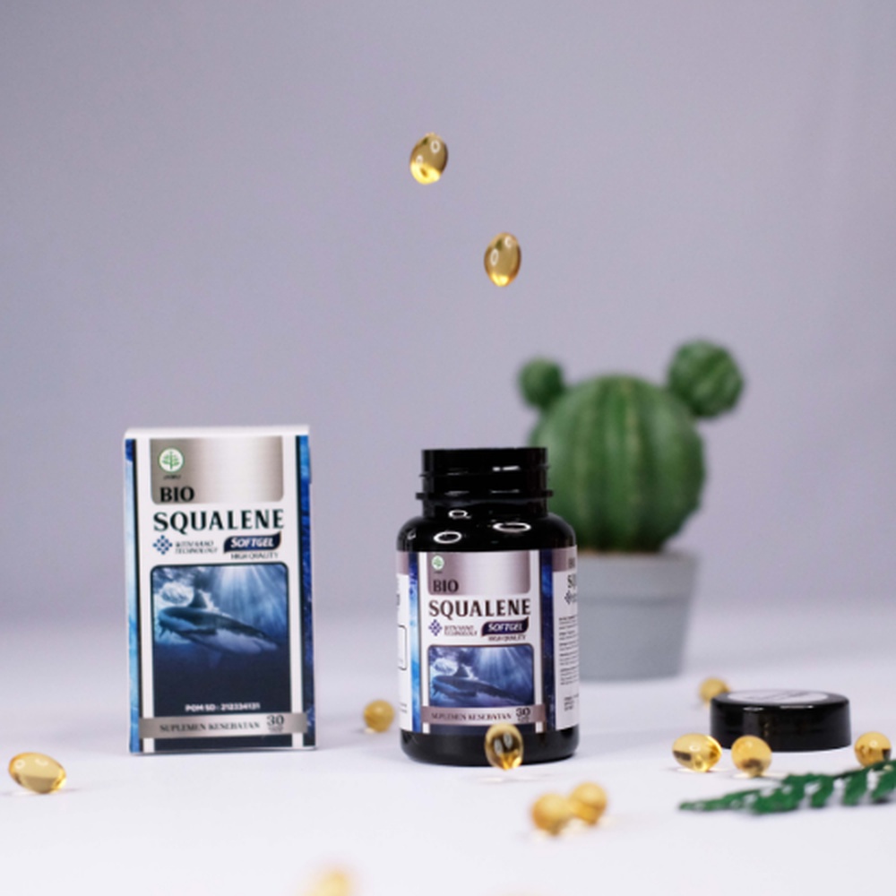Obat Luka Diabetes Basah Borok Bernanah Agar Cepat Kering Herbal Bio Squalene Asli Minyak Hati Ikan Hiu 30 Softgel Original