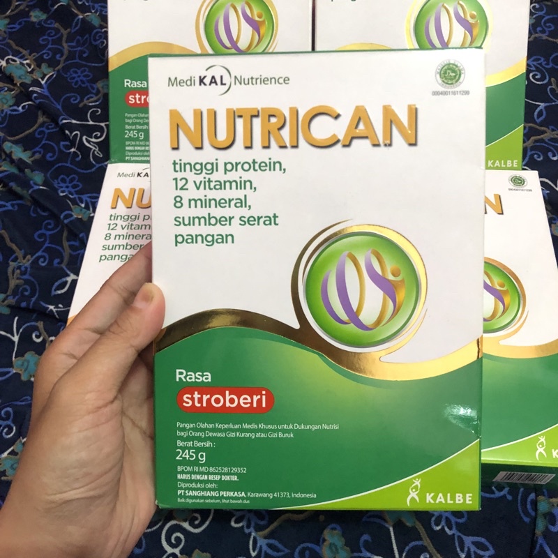 Nutrican Susu Kanker Rasa Stroberi