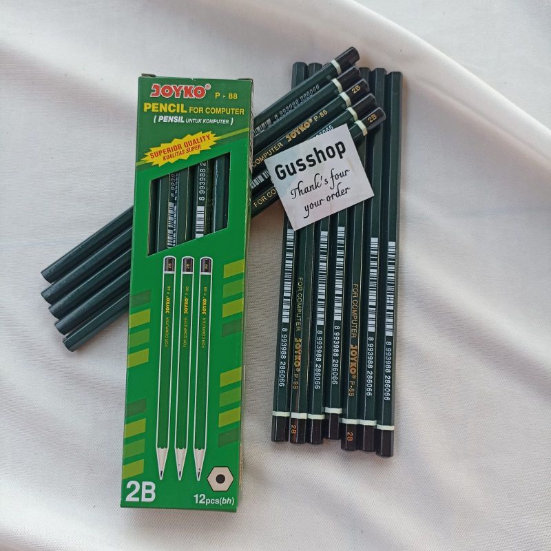 

H7Y PENSIL JOYKO 2B 1 BOX (ISI 12 PCS)
