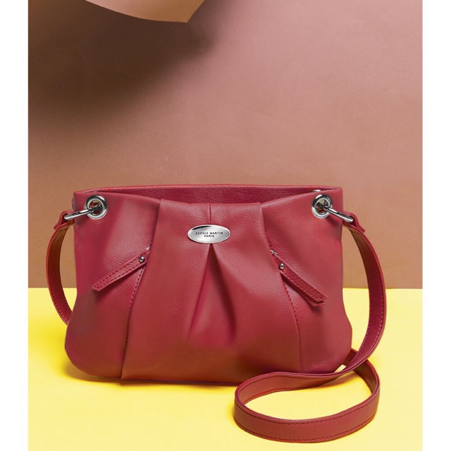 TAS SELEMPANG WANITA SOPHIE MARTIN MERAH FABIENNE RED BAG T4185R1