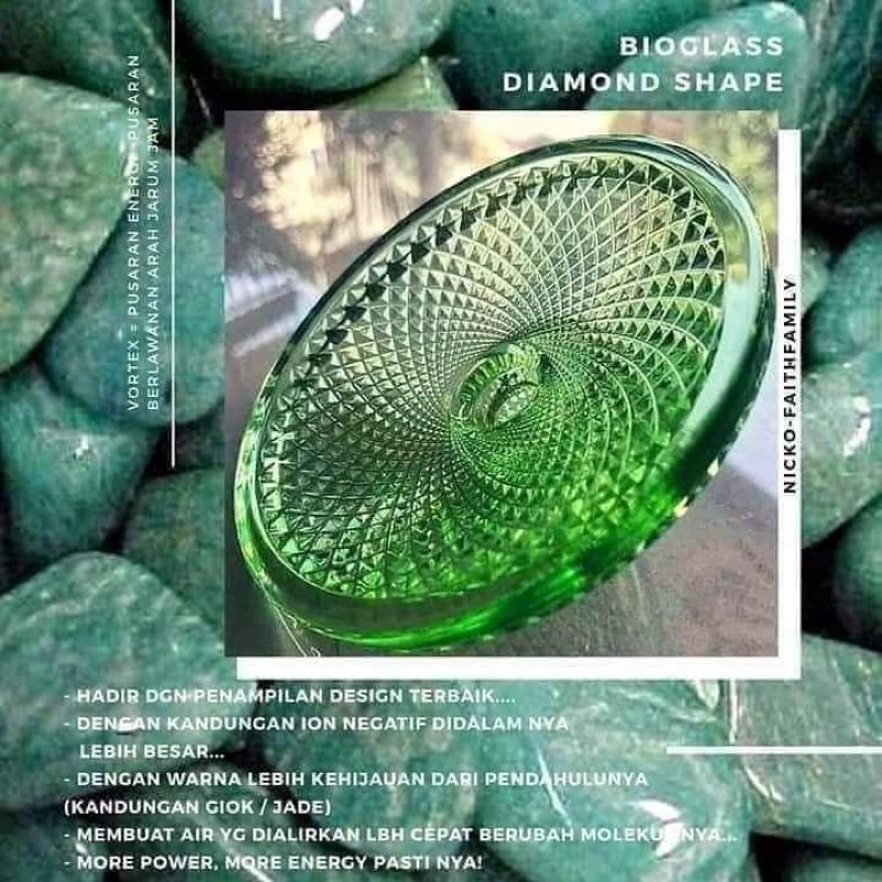 BIOGLASS DIAMOND SHAPE MCI