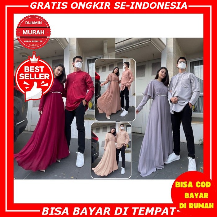 Darlene Capel - Baju Couple Pasangan Modern Untuk Kodangan & Lebaran - Model Baju Kondangan Capel Pa