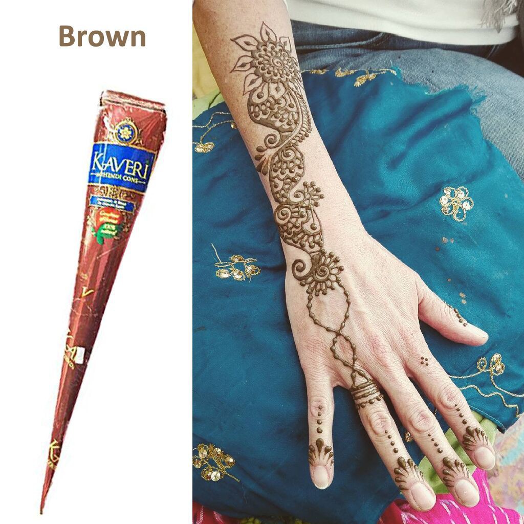 3Pcs Tato Henna Temporary India Dengan Stensil Temporer Shopee