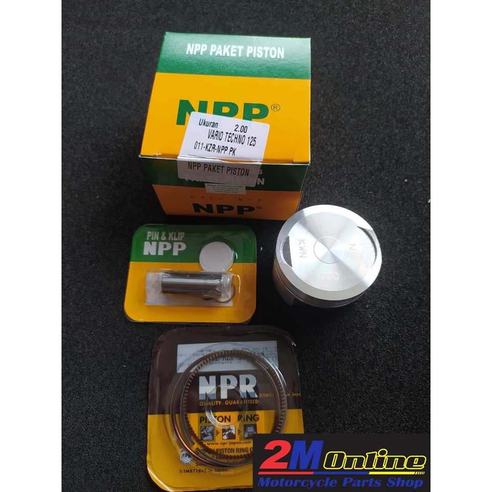 Mdr Seher Piston Kit Vario 125 KZR OS 200 Merk NPP NPR
