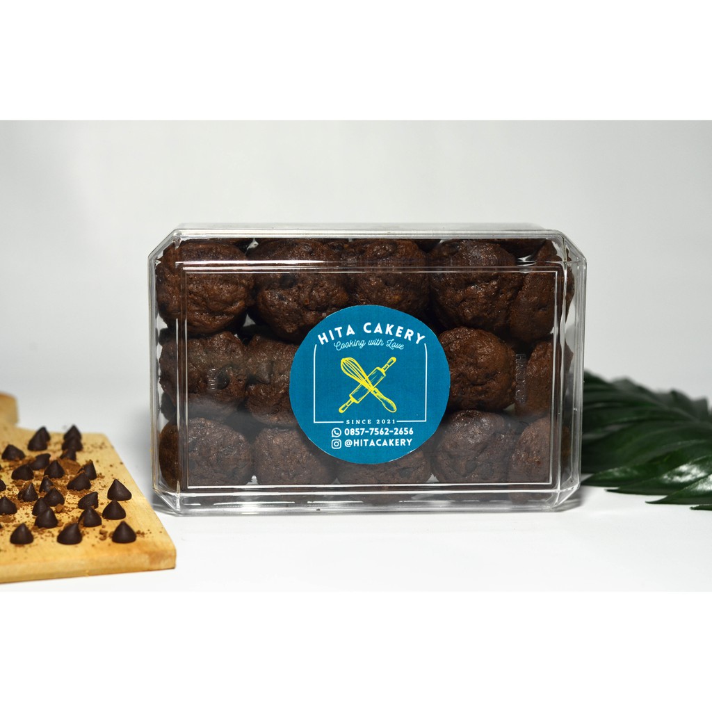 

Double Choco Cookies Premium by HITA CAKERY - 500gr