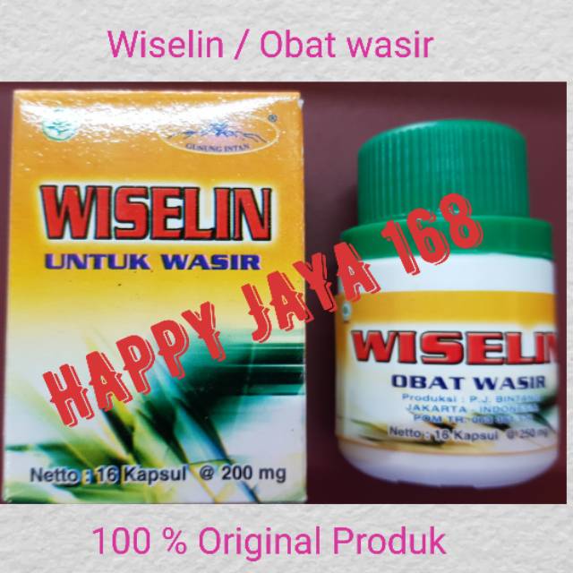 Wiselin Obat Wasir Ambeyen Susah Buang Air Besar
