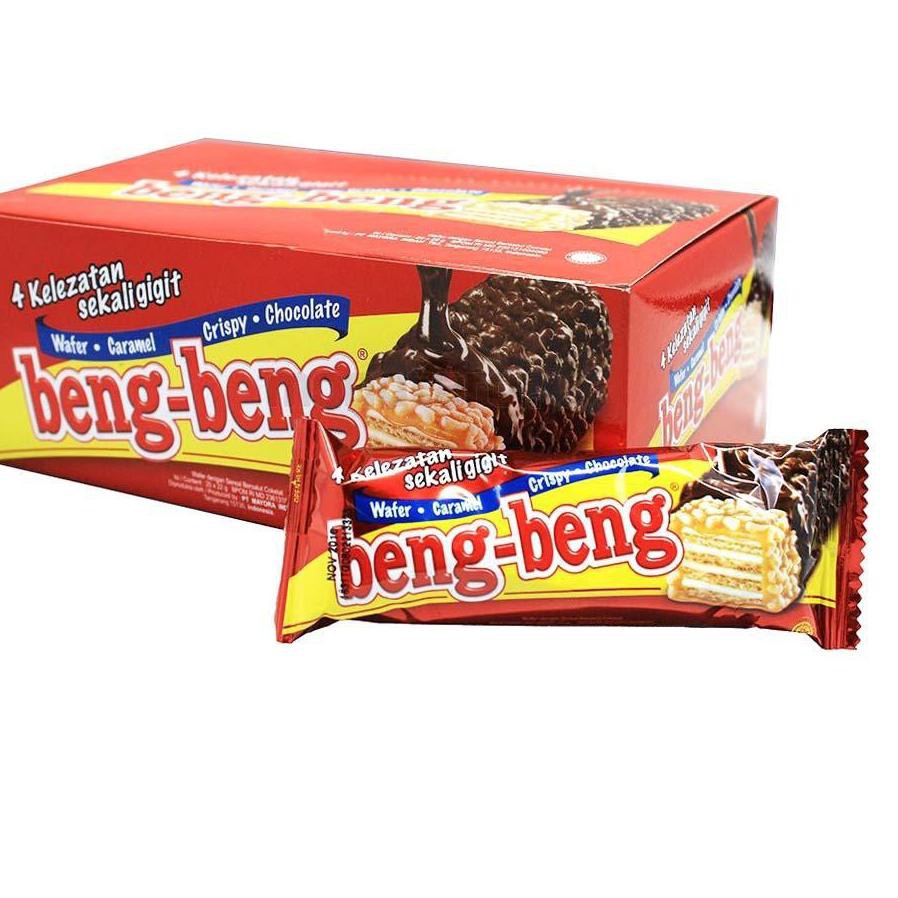 

MEGA SALE >>> 501NVI Beng beng wafer coklat 1 box 20pcs 22gr - Snack coklat Grosir Termurah