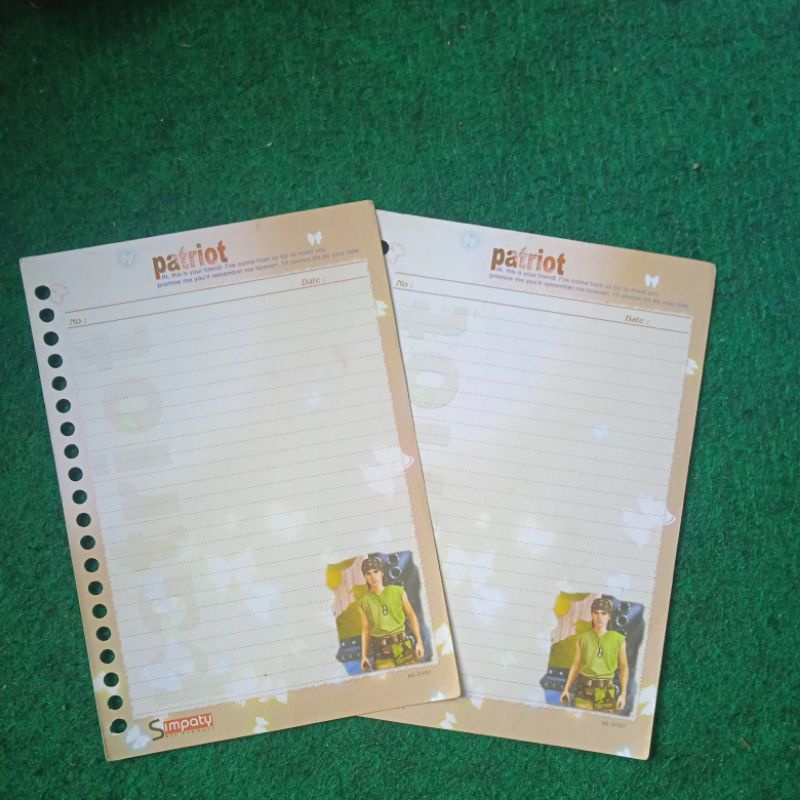 

Isi binder ecer simpaty