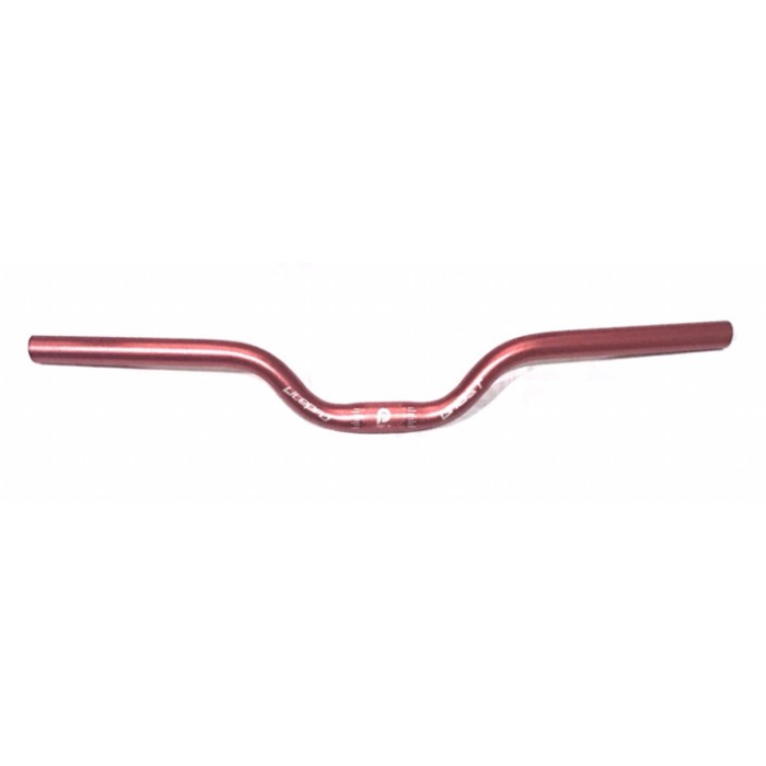 Stang sepeda handlebar litepro Ghost merah 25,4 x 580 mm rise 7 cm mid