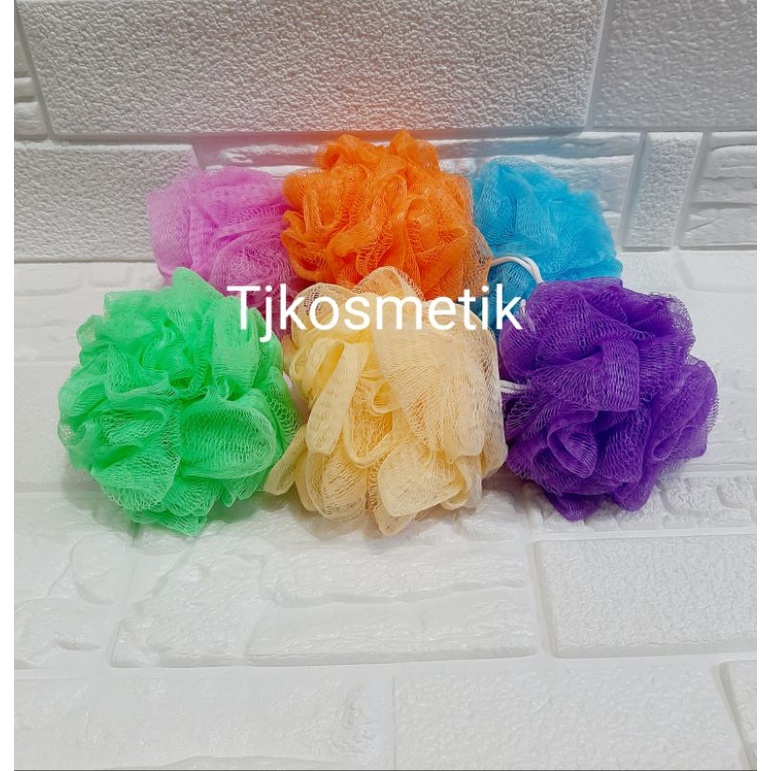 Sabut Mandi Bulat Besar / Shower Puff Bulat Besar