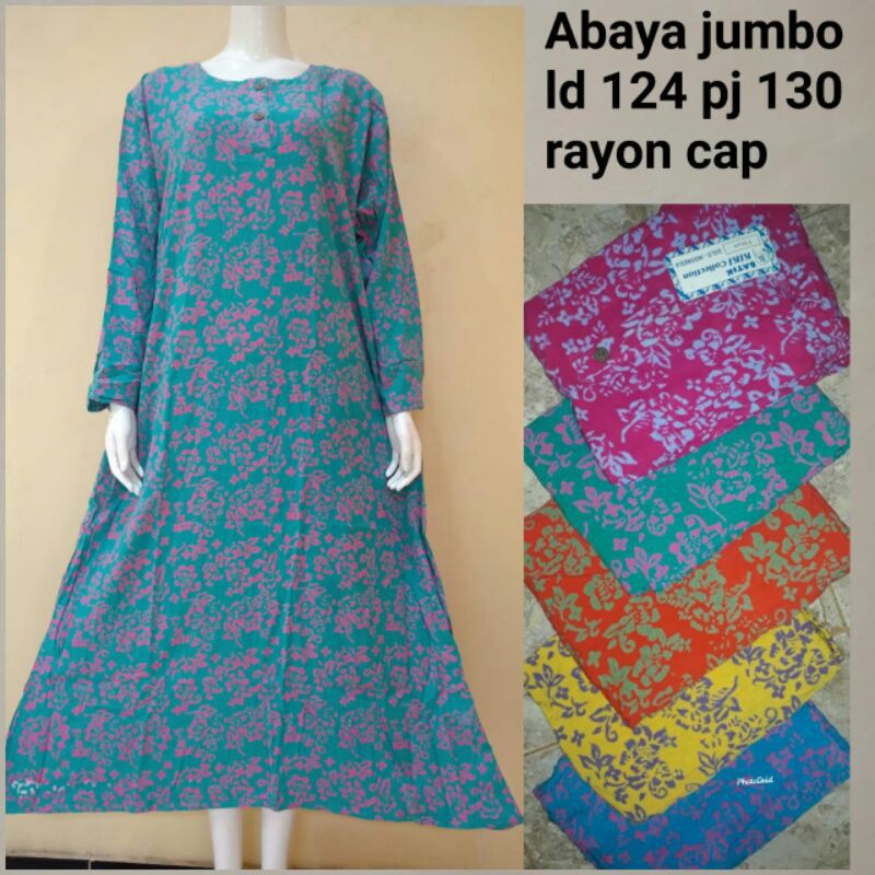 Jual Abaya Jumbo (gamis batik Jumbo)