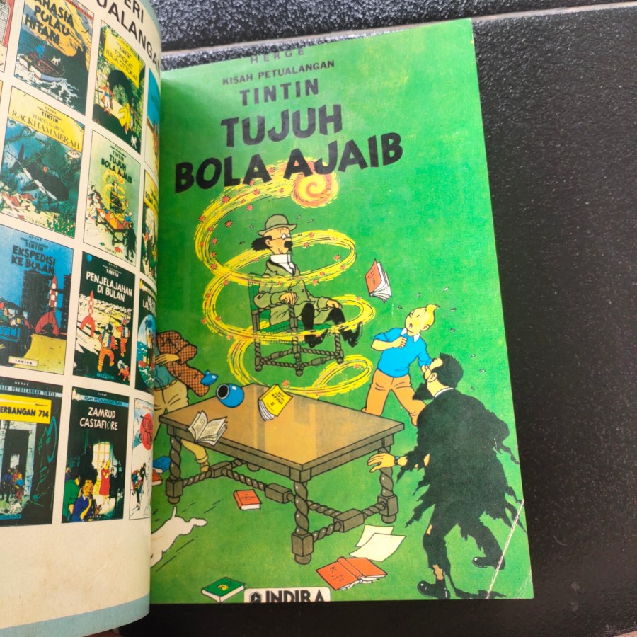 Bundel Komik Tintin Indira 13 Buku