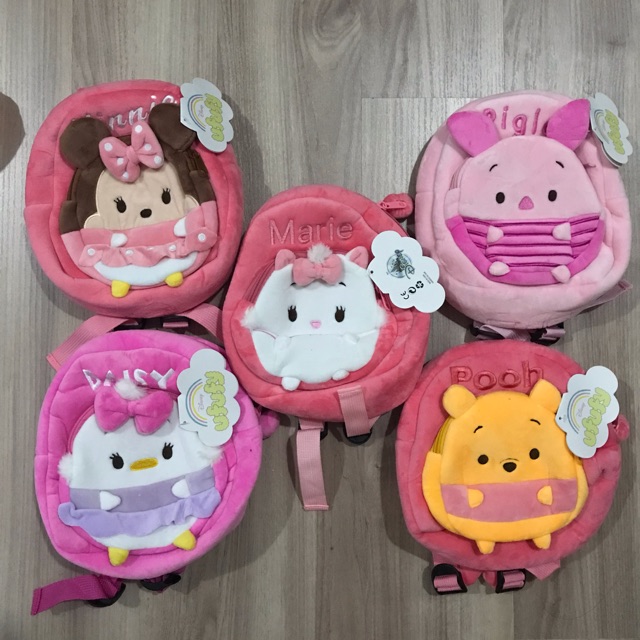 Tas anak ransel boneka karakter disney tsum tsum