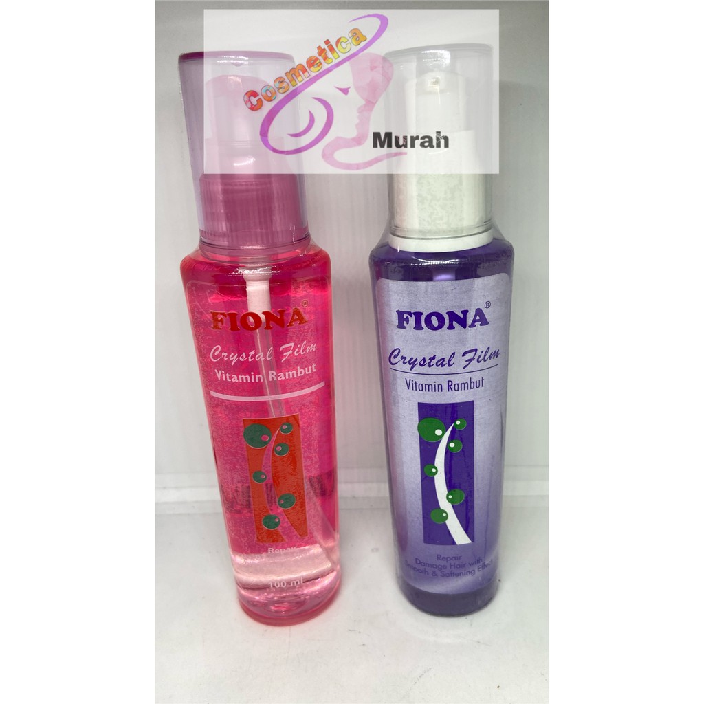 100 ml / bpom - fiona serum rambut / fiona crystal film vitamin rambut