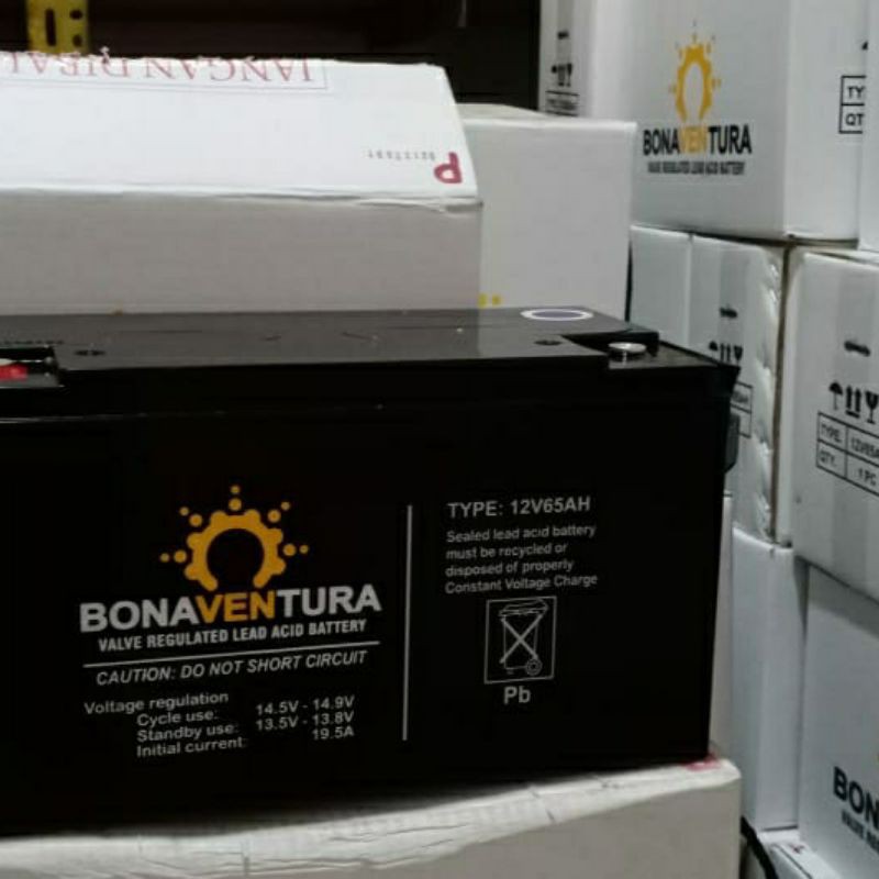 aki vrla gel 12v 65ah bonaventura