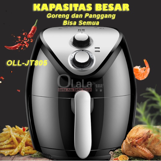 Air Fryer 2Liter Mesin Penggoreng Tanpa Minyak OLL-JT805-2L