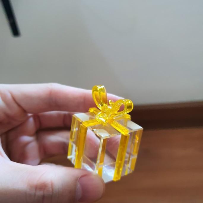 favorit] patung kristal crystal kado box kotak swarovski lm ubs emas lego acc