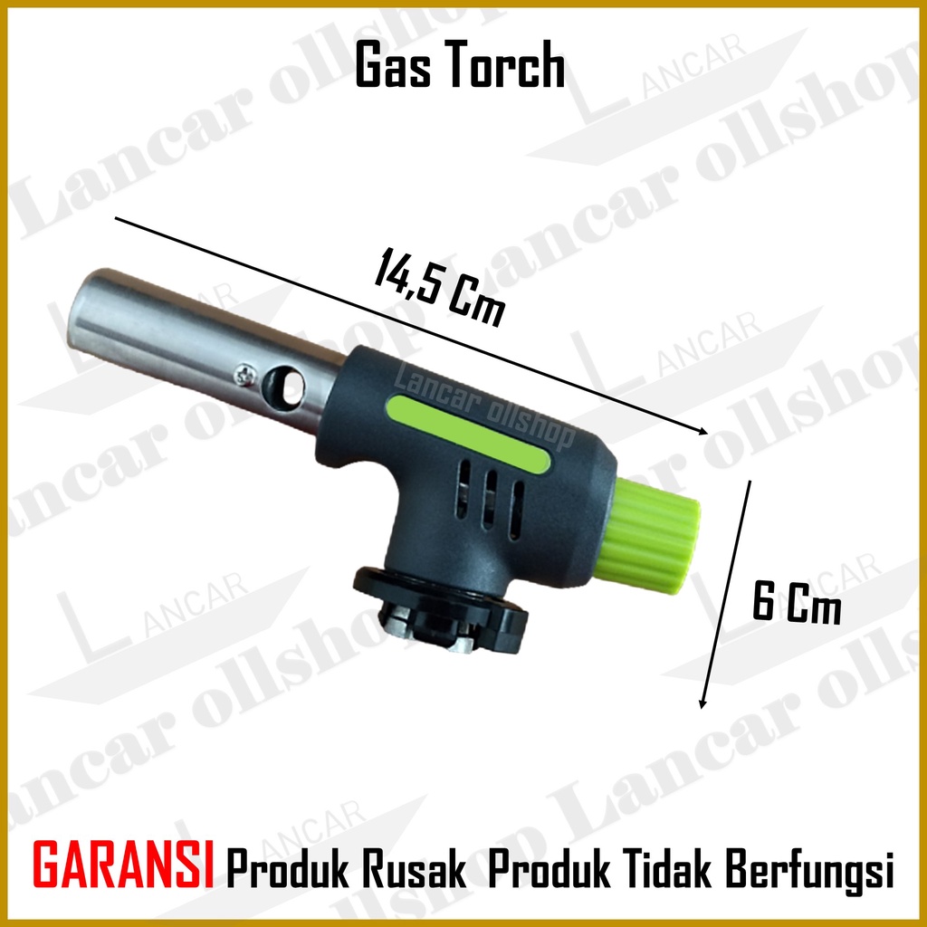 Alat Pemantik Gas Torch Kepala Flame Gun Portable Pemantik Api Hi Cook Kepala Las BBQ Panggang Murah