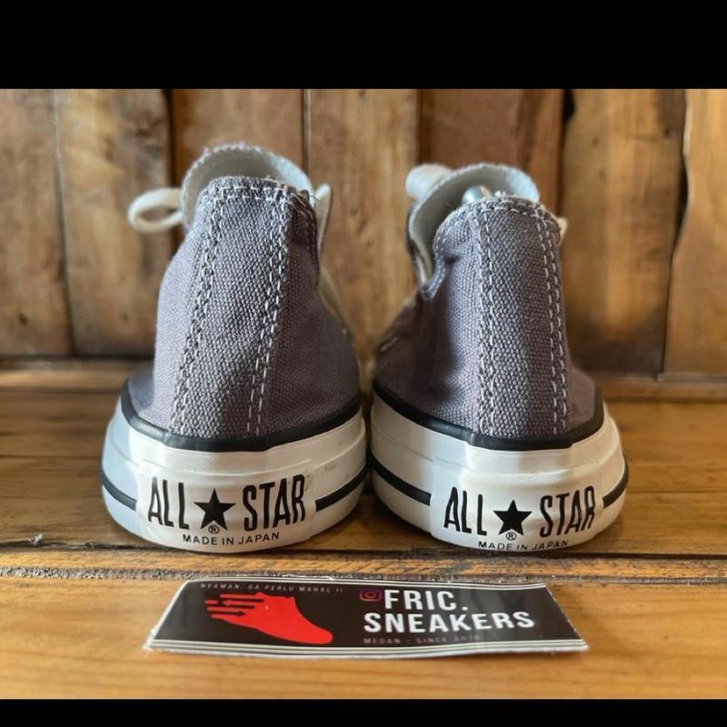 converse made in japan grey size 9,5 28 cm