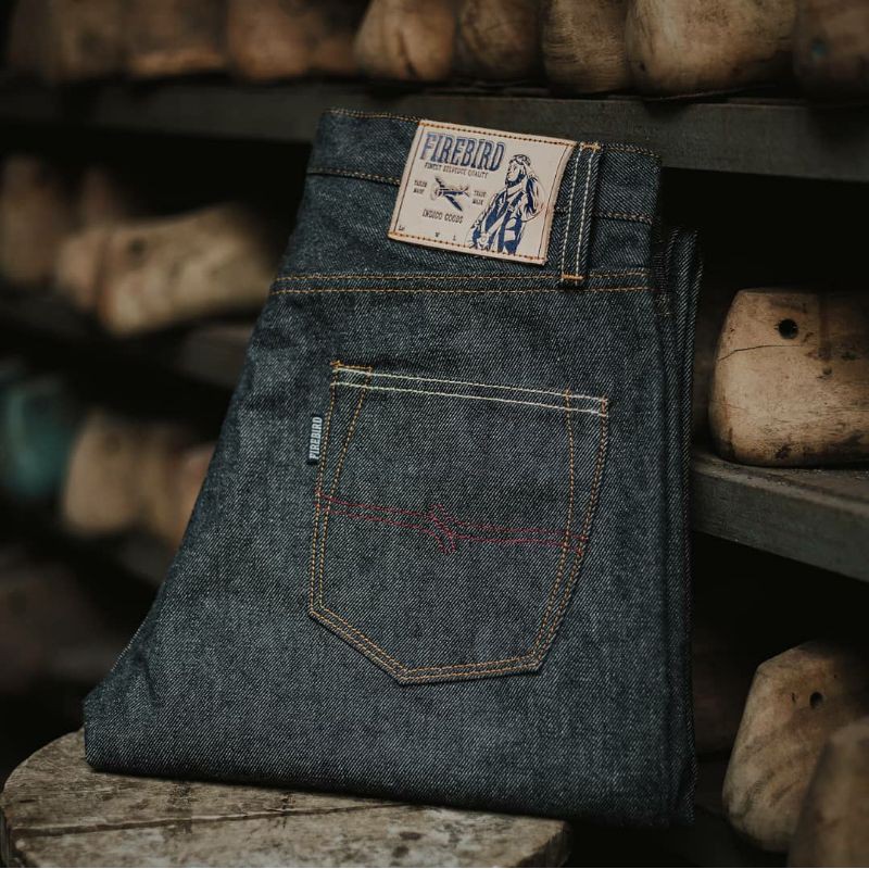FIREBIRD MFG. - Raw Denim Pants - Flying Fortress - 003XX