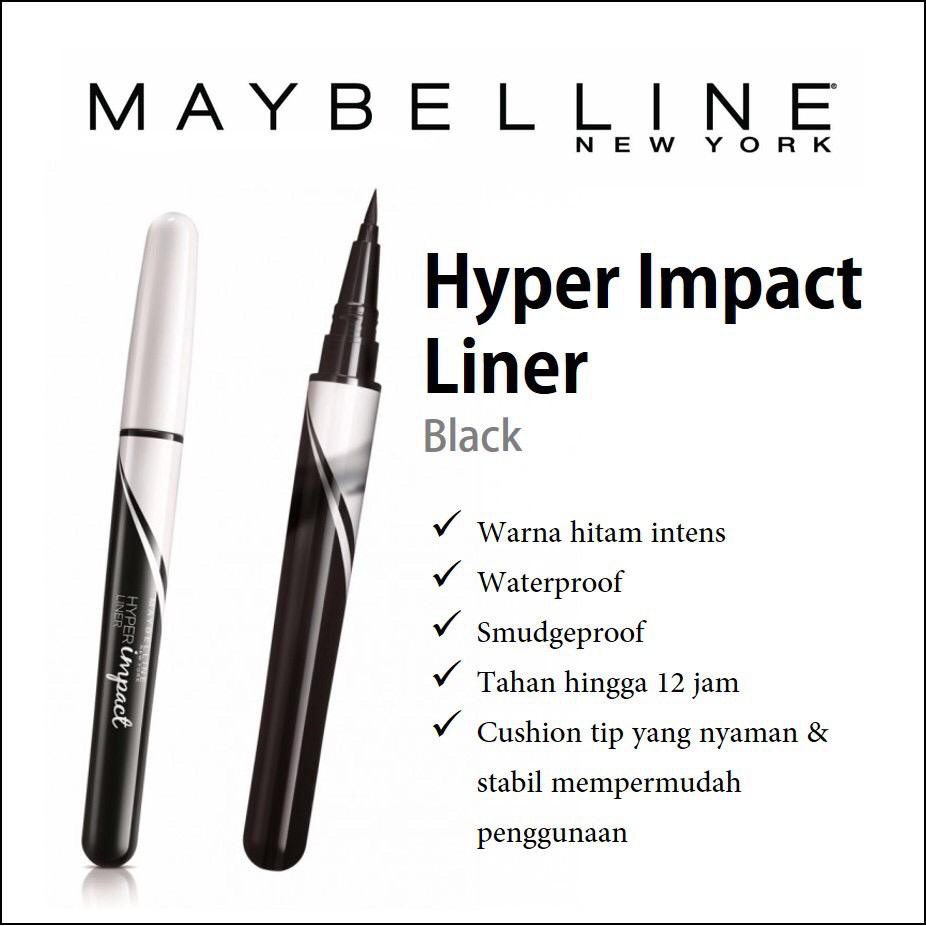 MAYBELLINE Hyper Impact Liner / eyeliner / maybelline / liner / bpom