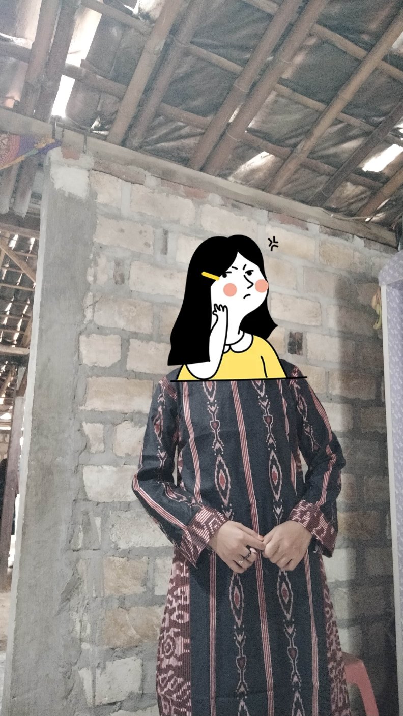 Batik Kalongan | Tunik Zipper Depan Batik Pekalongan Size M L Xl Xxl