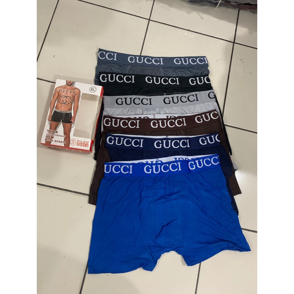 3 PCS CELANA DALAM BOXER G-C / BOXER PRIA