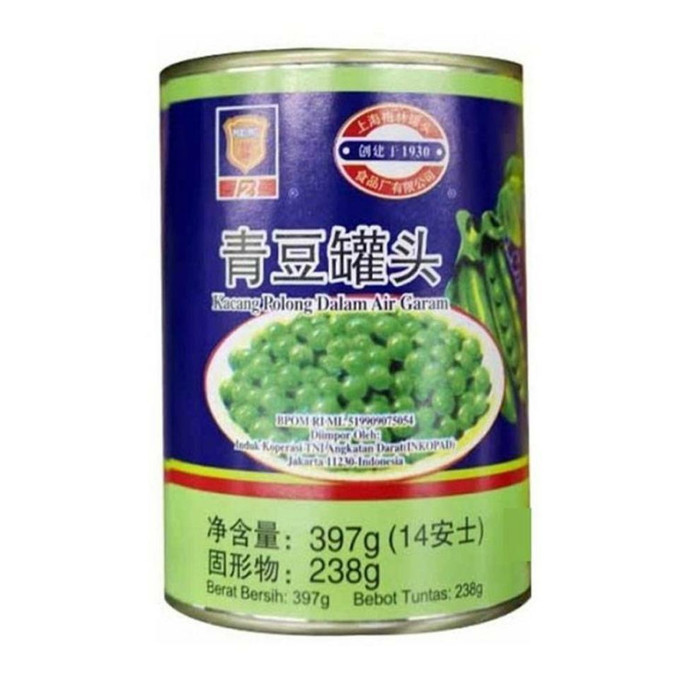 

TTS Maling Kacang Polong Kalengan - Canned Green Peas 397g