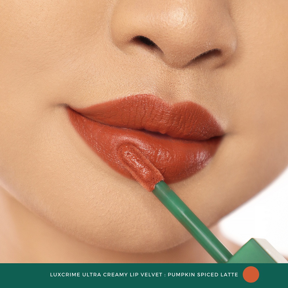 LIPBESTIE Luxcrime Ultra Creamy Lip Velvet - Pumpkin Spiced Latte