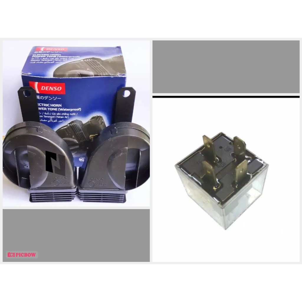 GR klakson keong model denso suara alphard 2pc Ori