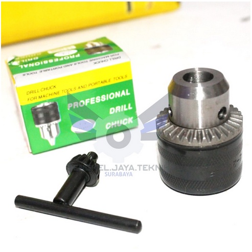 Kepala Bor 13mm Drat 1.5 - 13mm 1/2 - 20UNF / Kepala Bor Drat 13 mm