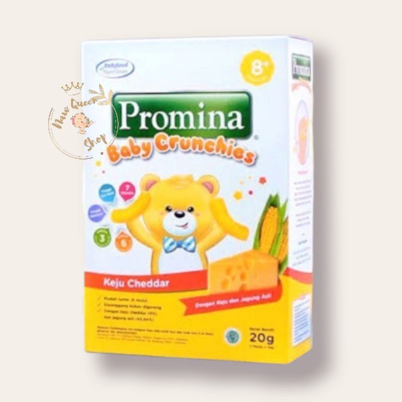 Promina Crunchies 20gr (8bulan) BEST SELLER/ snack MPASI bayi