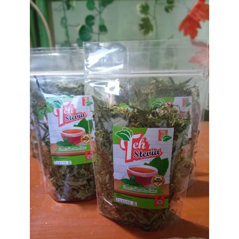 

Daun Teh Stevia Kualitas Premium kemasan 10 gram