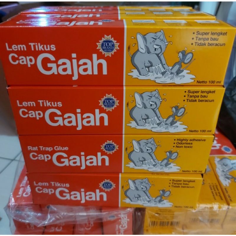 Lem tikus cap Gajah tube 100ml