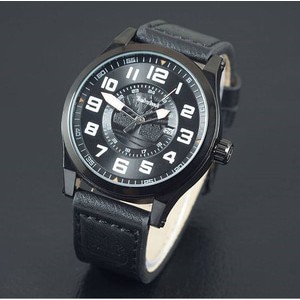Jual Jam Tangan Pria / Cowok Timberland Watch Leather Black