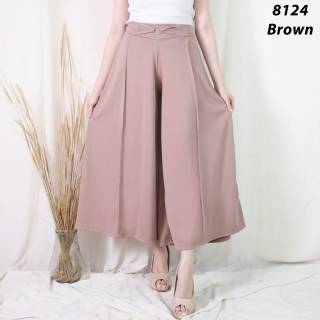  CELANA  KULOT PANJANG WANITA  8124 BAGGY  PANTS  LUVALINE 