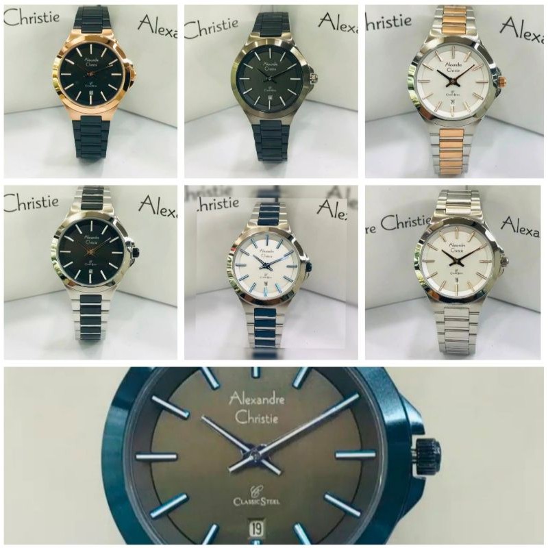 JAM TANGAN PRIA ALEXANDRE CHRISTIE  8635 AC 8634MD Ac 8634 ORIGINAL [ GARANSI RESMI 1 TAHUN ]