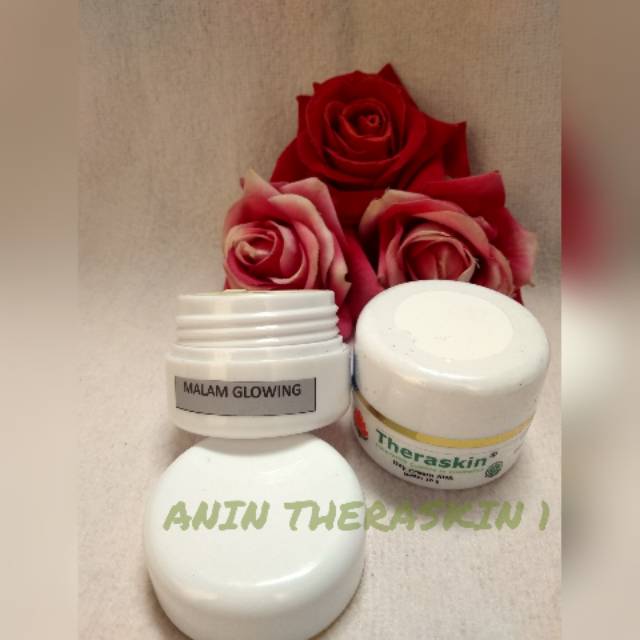 Hemat siang malam glowing theraskin