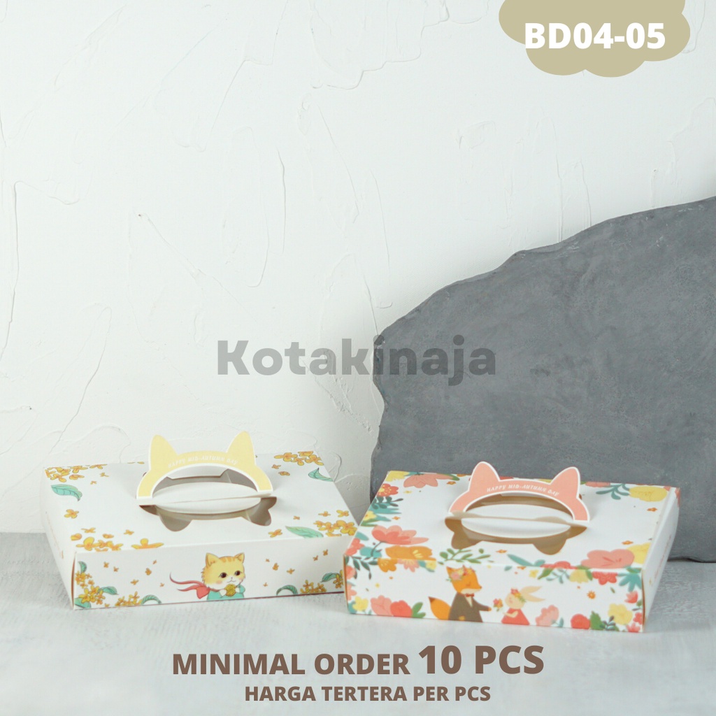 

Box Mooncake / Box Mooncake Isi 6 / Kotak Kue Bulan / Hampers Mid Autumn I BD04-BD05