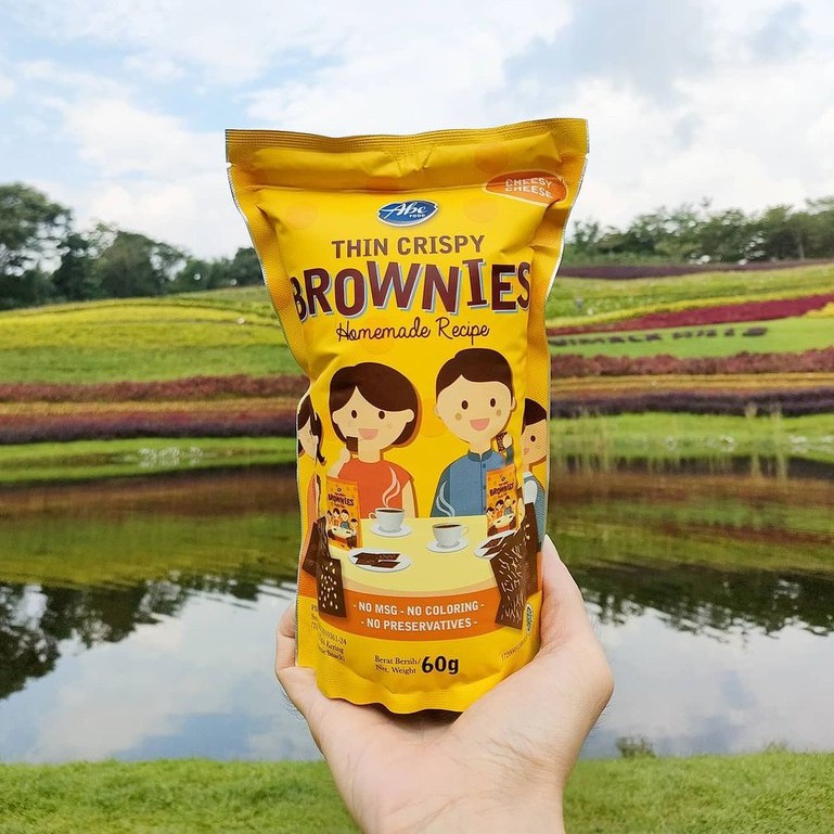 ABE FOOD THIN CRISPY BROWNIES KERING | BISKUIST BAYI ANAK SNACK CEMILAN SEHAT